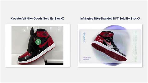 nike claims stock x is selling fake shoes|stockx selling nft shoes.